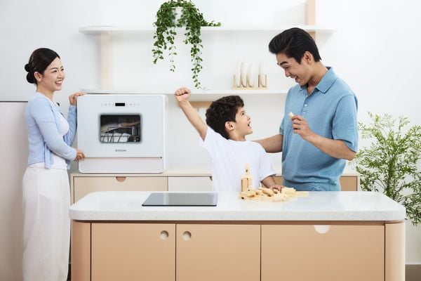 Nên chọn máy rửa bát để bàn hay máy rửa bát độc lập? Cách KOCHI giải bài toán cho từng gia đình
