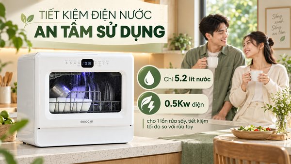KOCHI C510 giúp gia đình trẻ lấy lại thời gian buổi tối như thế nào?