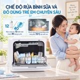 Rửa sạch, làm sạch bằng nhiệt và tiệt trùng bình sữa khác nhau thế nào?