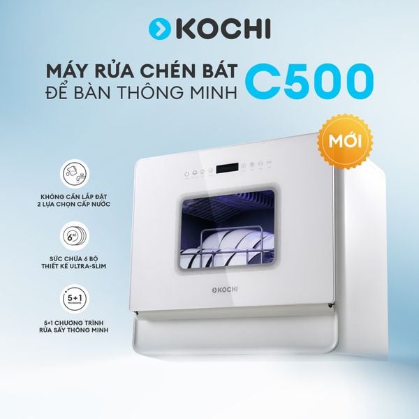 KOCHI – Thương Hiệu Máy Rửa Bát Được Nhiều Gia Đình Việt Tin Chọn