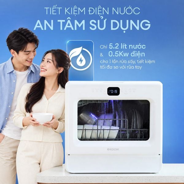 Tặng máy rửa bát cho vợ hoặc chồng: Quà cuối năm hay cách chia sẻ việc nhà?