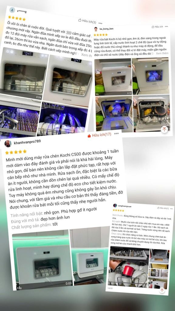Đánh Giá Máy Rửa Bát KOCHI Từ Góc Nhìn Người Dùng Thực Tế