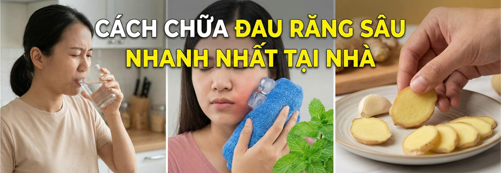 Cách chữa đau răng sâu nhanh nhất tại nhà khi cơn đau ập đến bất ngờ