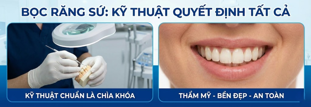 Cách bọc răng sứ chuẩn nha khoa để tránh “tiền mất tật mang”