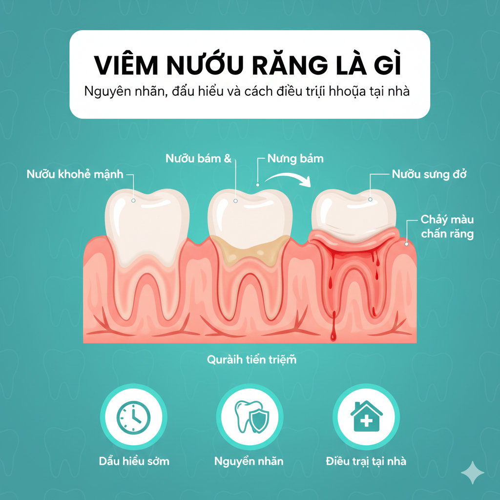 Viêm nướu răng là gì? Nguyên nhân, dấu hiệu và cách điều trị hiệu quả tại nhà