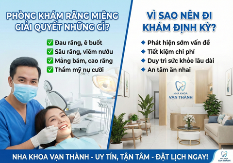Phòng khám răng miệng giúp giải quyết những vấn đề nào?