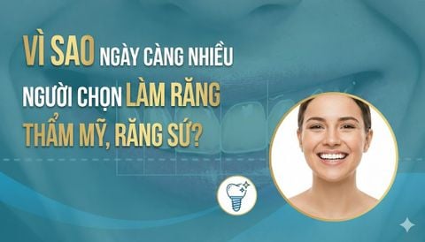 Vì sao ngày càng nhiều người chọn làm răng thẩm mỹ, răng sứ?