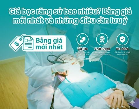 Giá bọc răng sứ bao nhiêu? Bảng giá mới nhất và những điều cần lưu ý