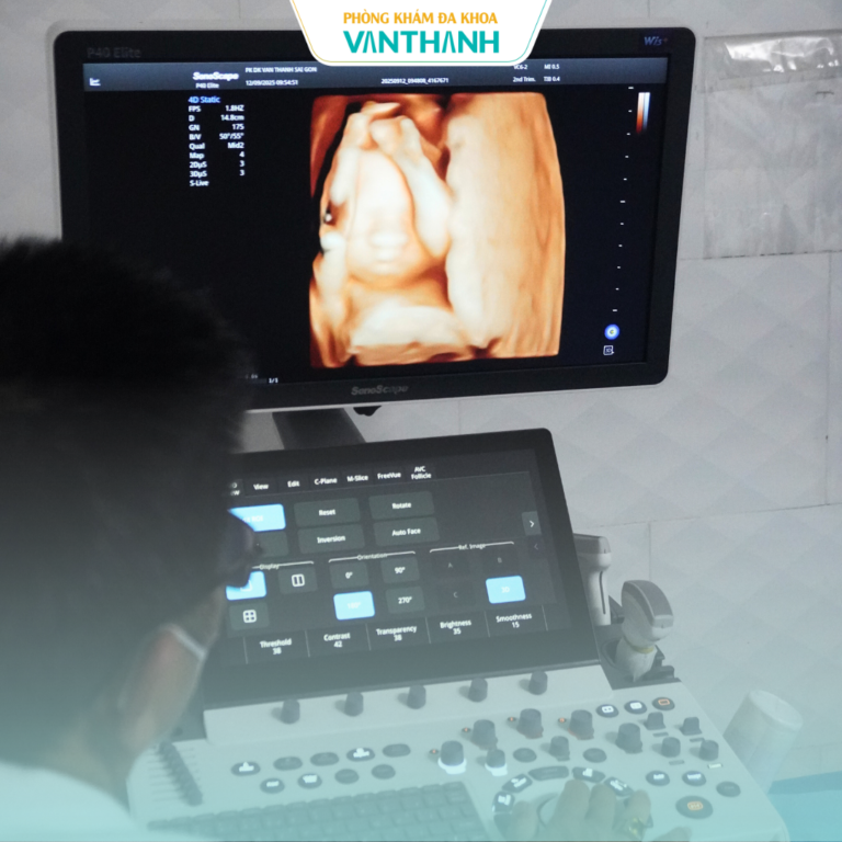 Trải nghiệm siêu âm 5D tại phòng khám đa khoa Vạn Thành