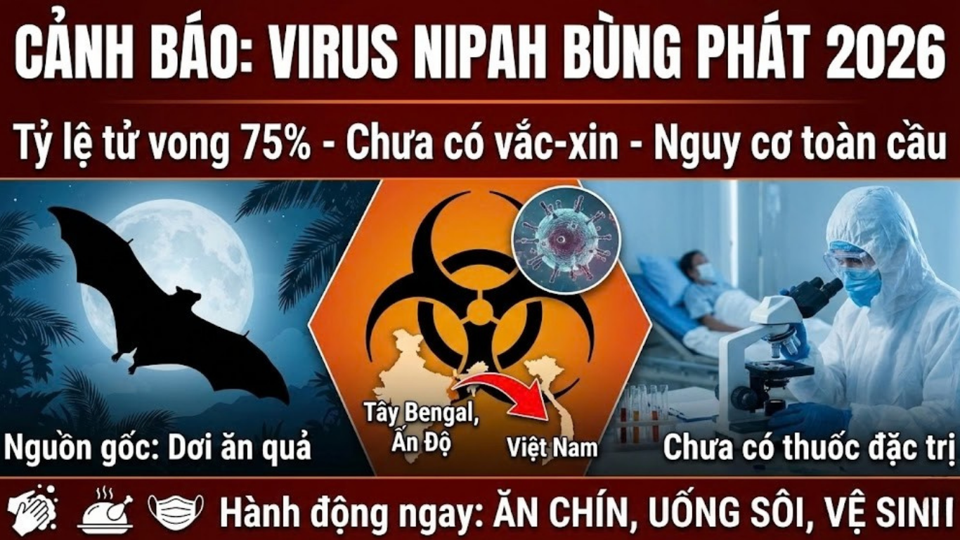 Virus Nipah (2026): Cảnh Báo 