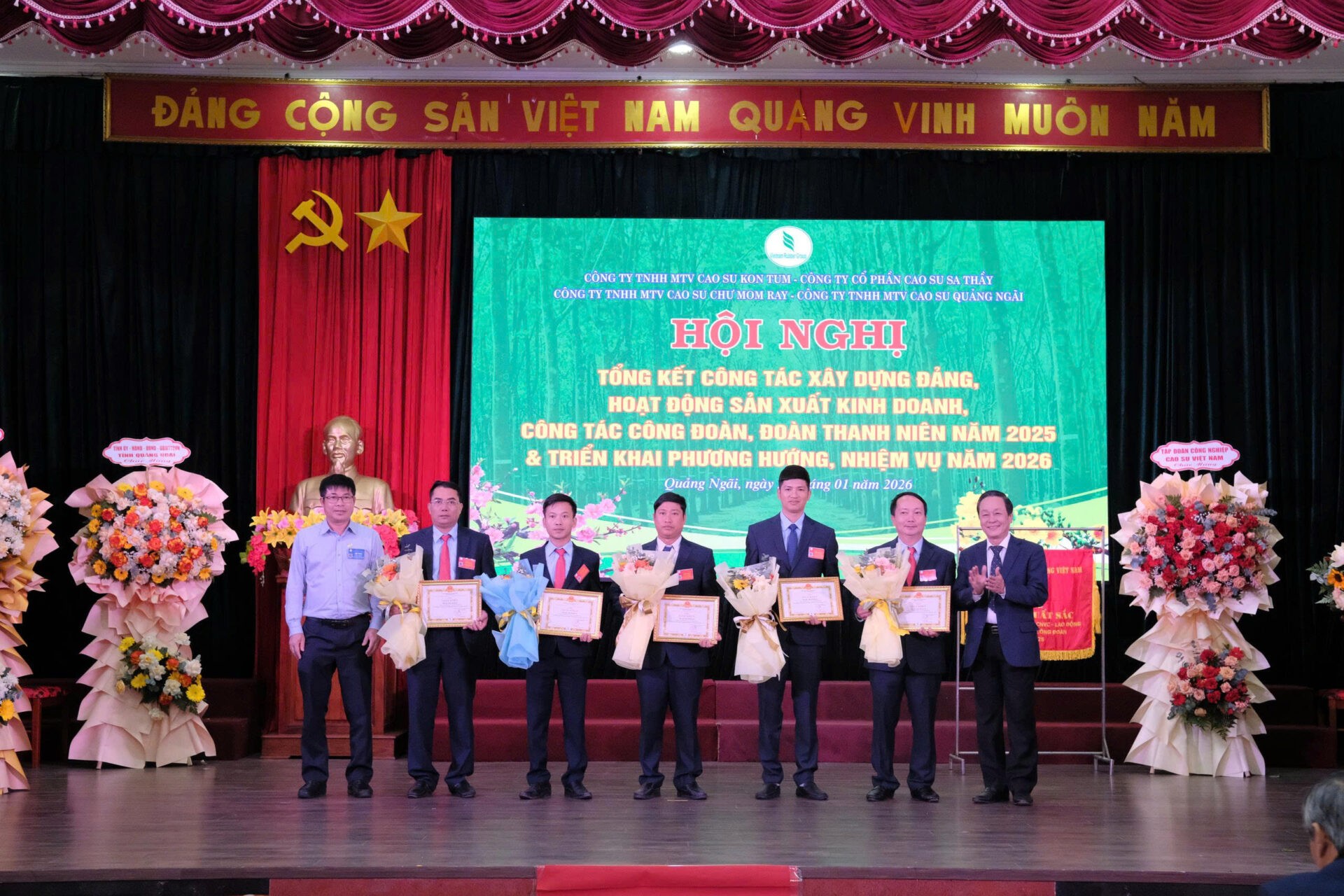 4 công ty cao su tại Quảng Ngãi cần tiếp tục đổi mới quản trị, nâng cao hiệu quả sản xuất kinh doanh