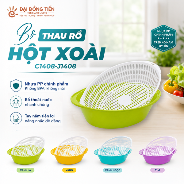 Nhựa PP Nguyên Sinh Là Gì? Lý Do Nên Chọn Thau Rổ Nhựa Cao Cấp