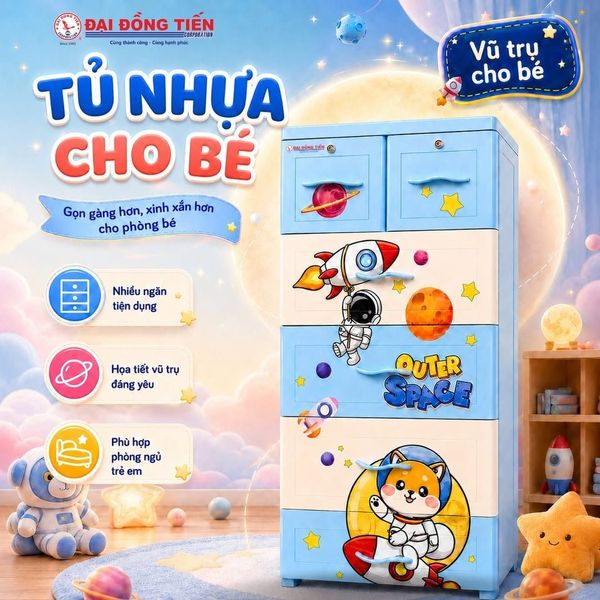 Bí Quyết Chọn Tủ Nhựa Cho Bé Nova Giúp Phòng Con Luôn Ngăn Nắp