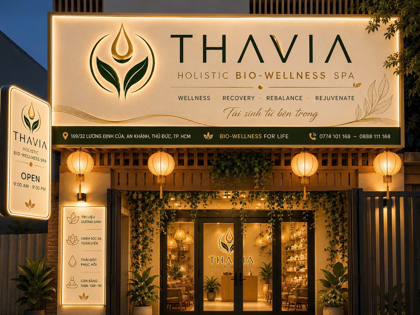 Gội đầu dưỡng sinh khử mùi da đầu tại THAVIA