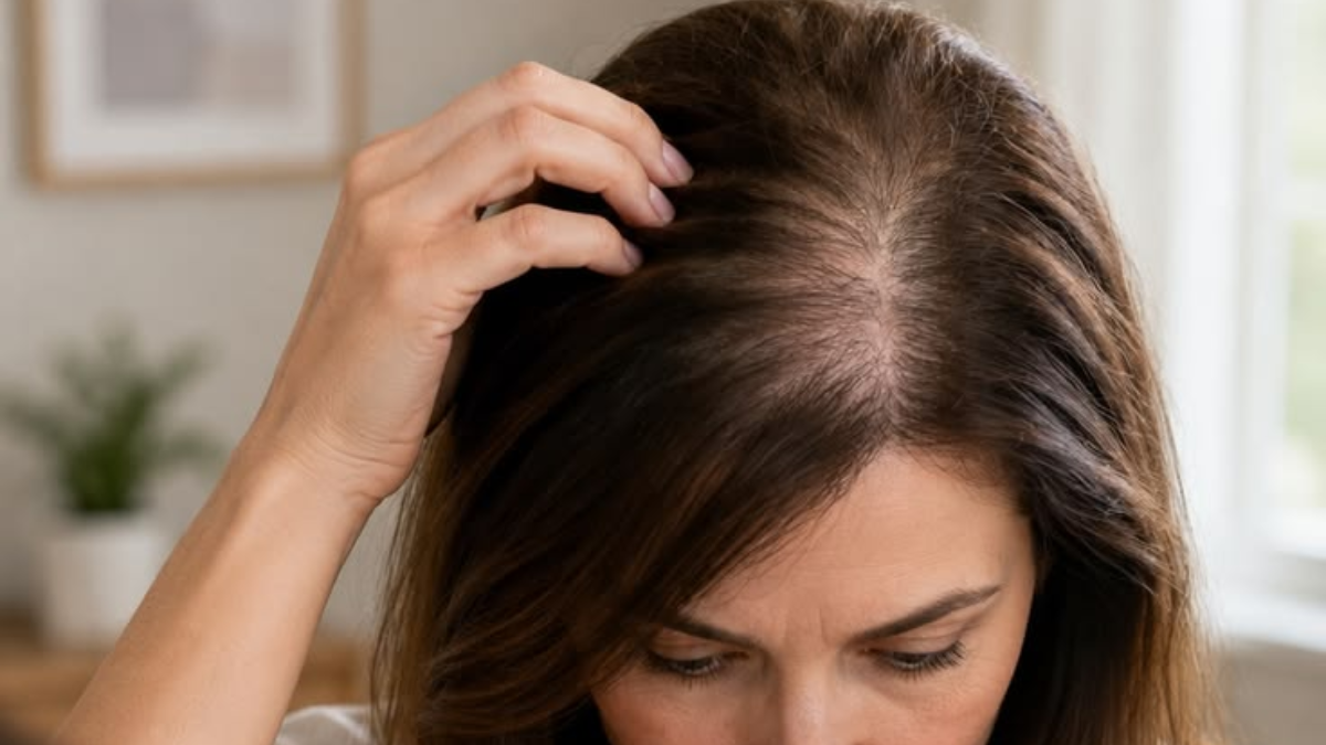 Tóc thưa phụ nữ 40+: Nguyên nhân và khi nào nên khám