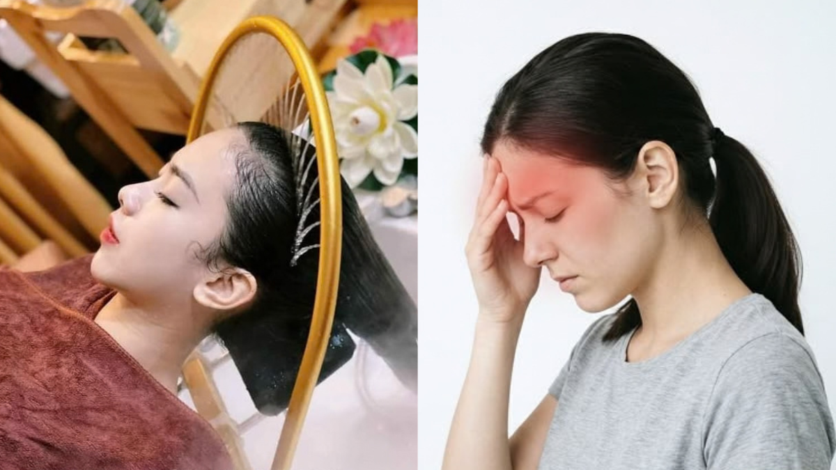 Đau đầu có nên gội đầu dưỡng sinh không? | THAVIA