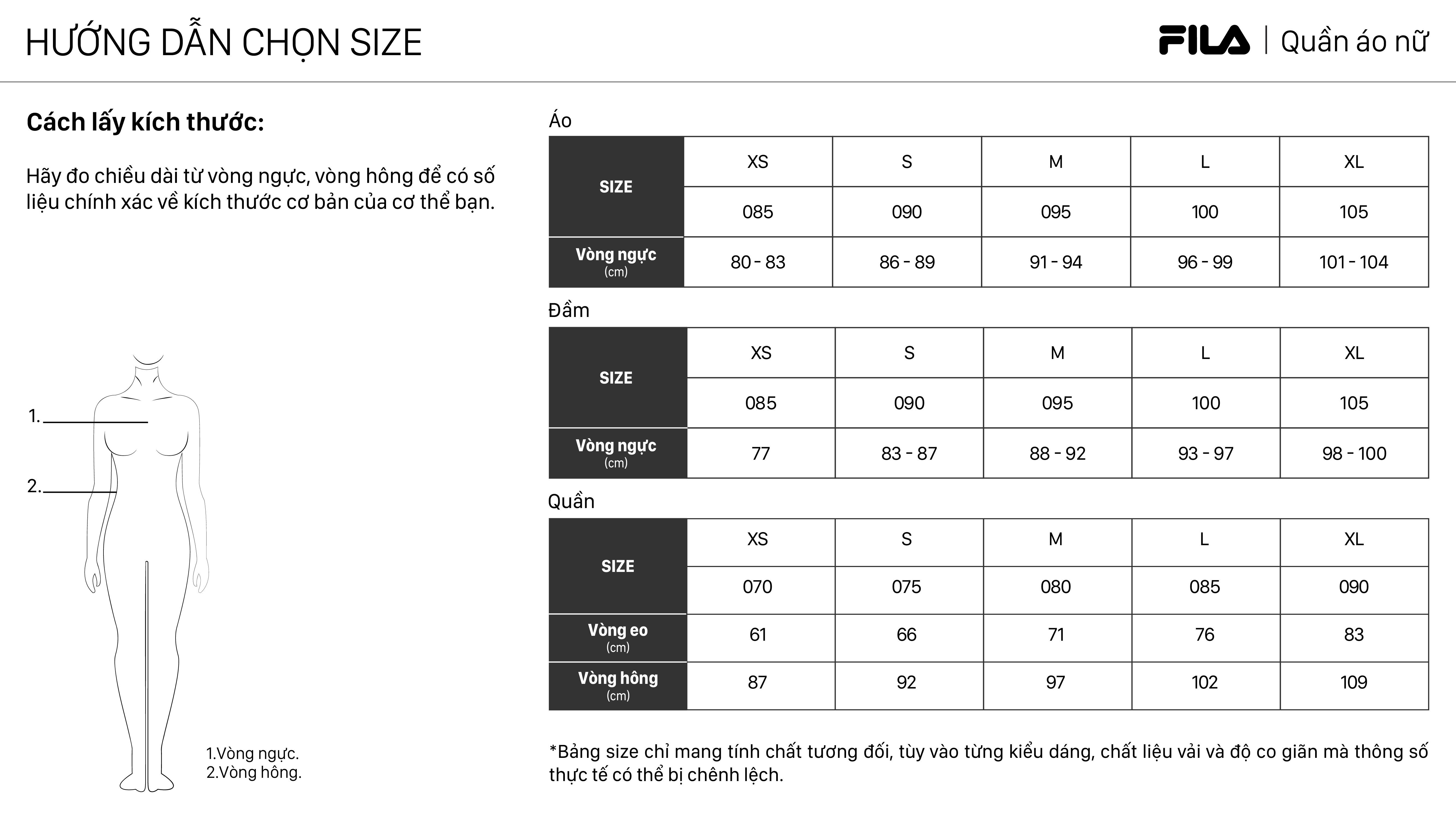 FILA - Áo kiểu nữ cổ tròn tay ngắn phối dây rút