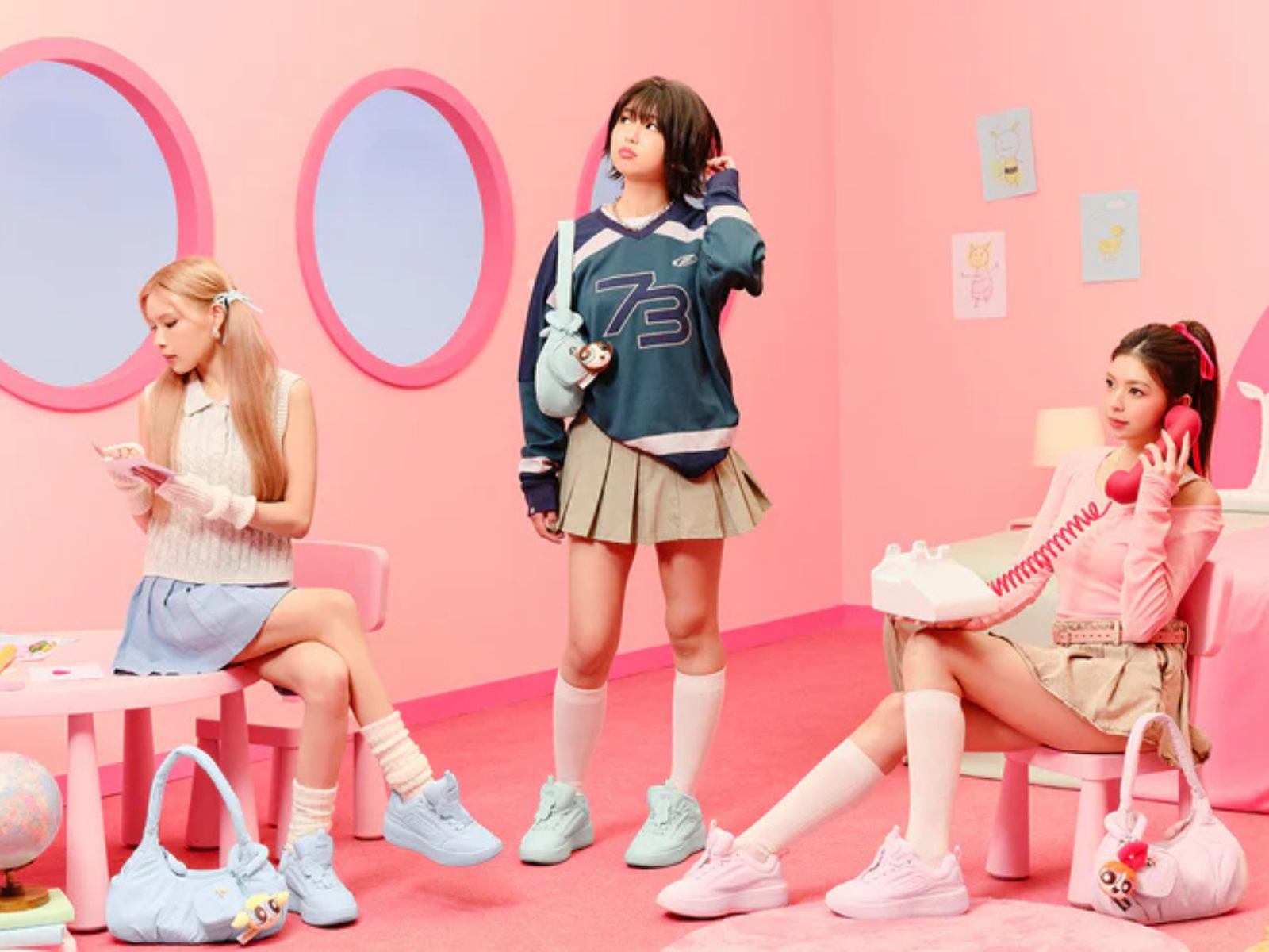 FILA x THE POWERPUFF GIRLS