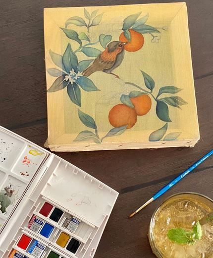 WORKSHOP TRẢI NGHIỆM VẼ LỤA CHO BẠN MỚI TINH: 