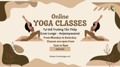 Tư thế Trường Tấn Thấp (Low Lunge – Anjaneyasana)