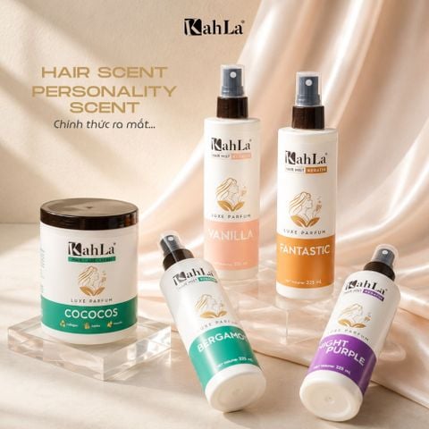 KahLa - Thương hiệu nước hoa dưỡng tóc cao cấp đổ bộ Maria Family