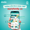 Cách mua hàng trên website mariafamily.vn