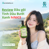 Review Dầu gội hiNICE giảm rụng tóc - Dầu gội Tinh dầu Bưởi thiên nhiên