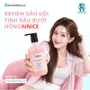 Review Dầu gội hiNICE sạch dầu - Dầu gội Tinh dầu Bưởi & Olive thiên nhiên