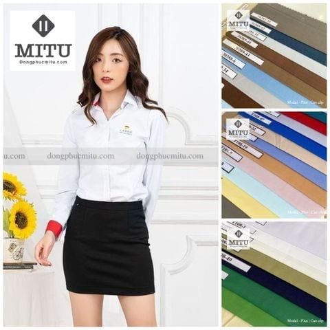 Top 7 Loại vải may sơ mi đồng phục chống nhăn, thấm hút tốt hiện nay