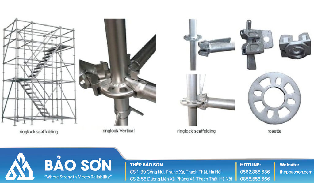 Phụ kiện giàn giáo – Yếu tố quyết định độ an toàn và tuổi thọ hệ giàn giáo