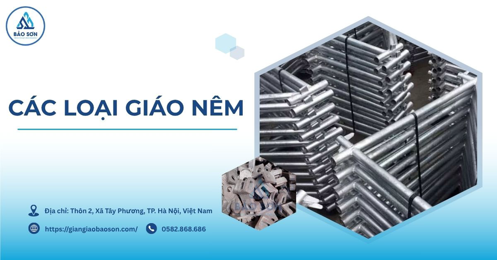Các loại giáo nêm phổ biến hiện nay và cách chọn phù hợp cho công trình
