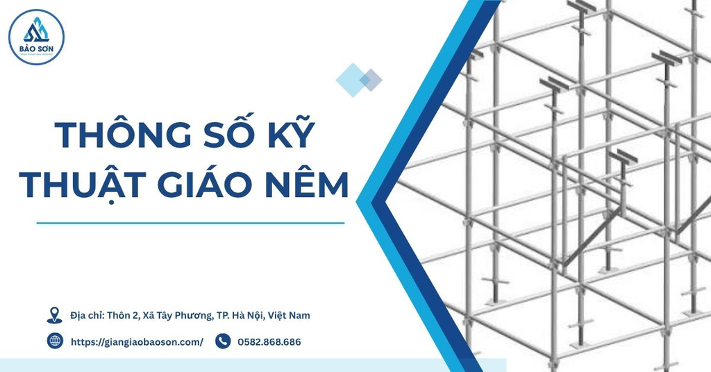 Thông số kỹ thuật giáo nêm: kích thước, trọng lượng và quy cách chi tiết