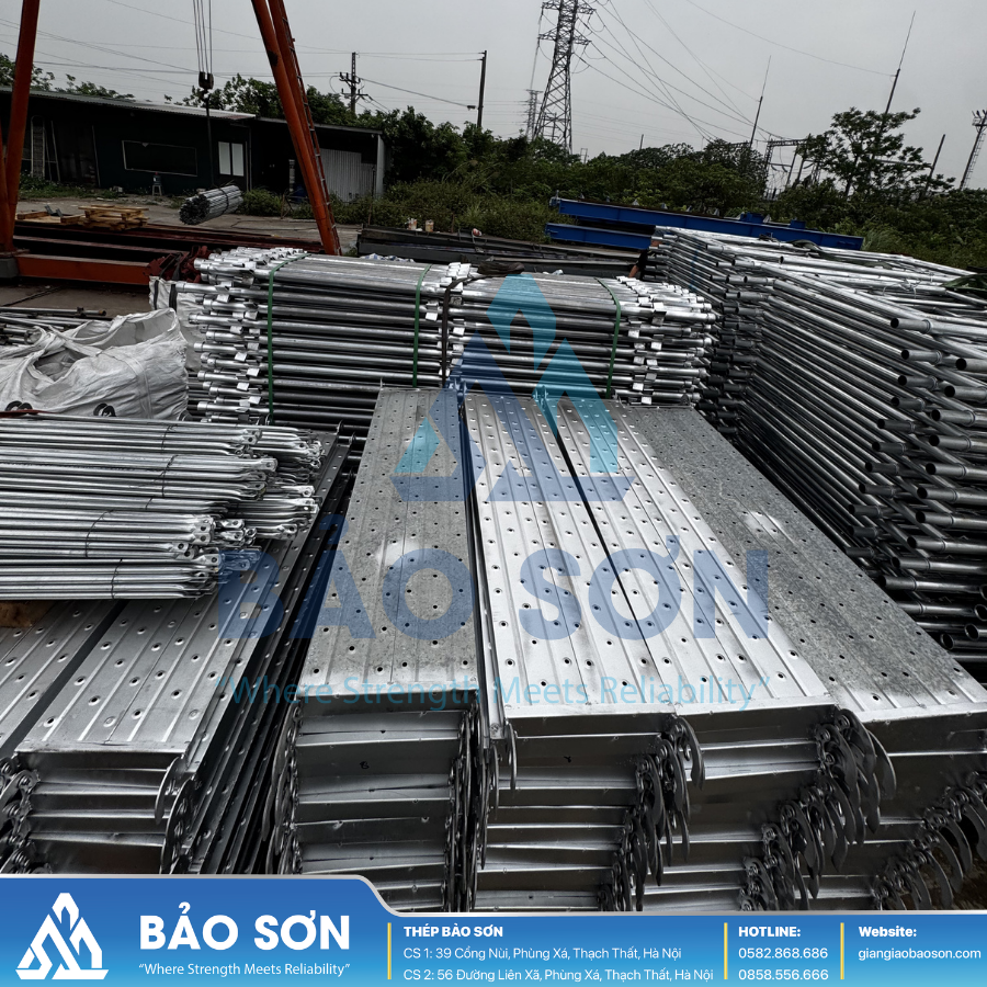 Cấu tạo chi tiết của thang giàn giáo
