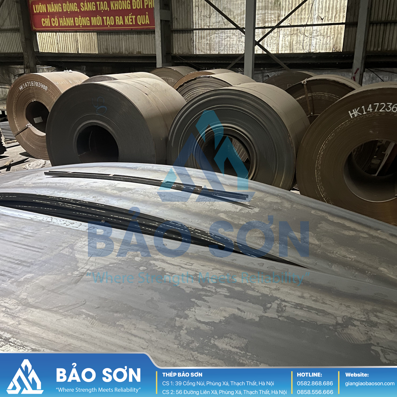 Cấu tạo của thép cuộn cán nóng