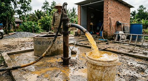 Nước giếng khoan là gì? Cách xử lý nước giếng khoan hiệu quả và vì sao nên lắp bộ lọc tổng cho gia đình