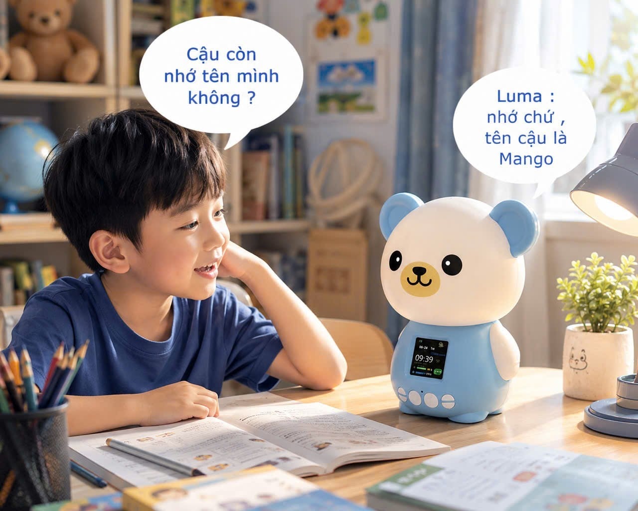 Robot AI LUMA – Trợ lý AI thông minh giúp người nước ngoài học tiếng Việt hiệu quả.