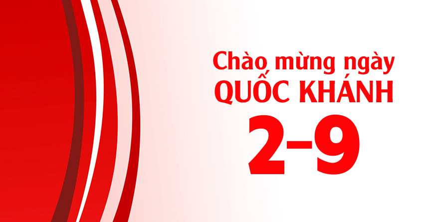 Thông báo nghỉ lễ Quốc khánh 02/09/2018