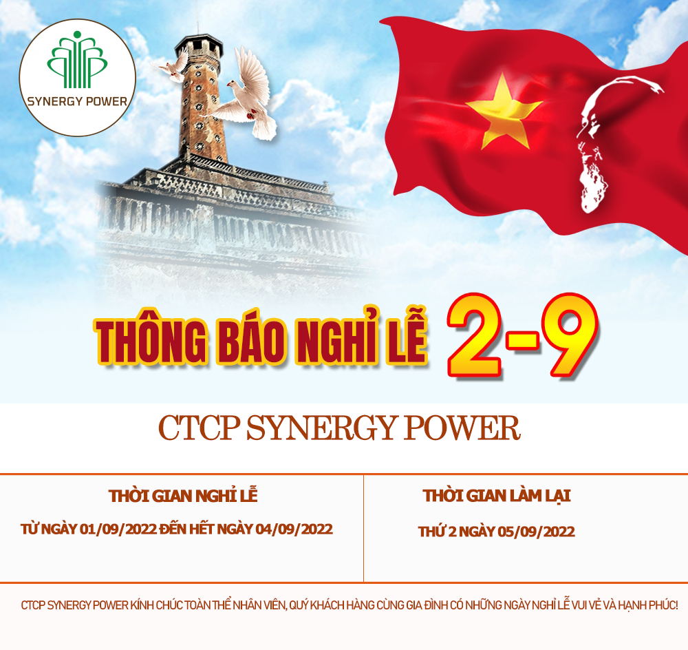 Thông báo lịch nghỉ lễ Quốc Khánh 02/09/2022