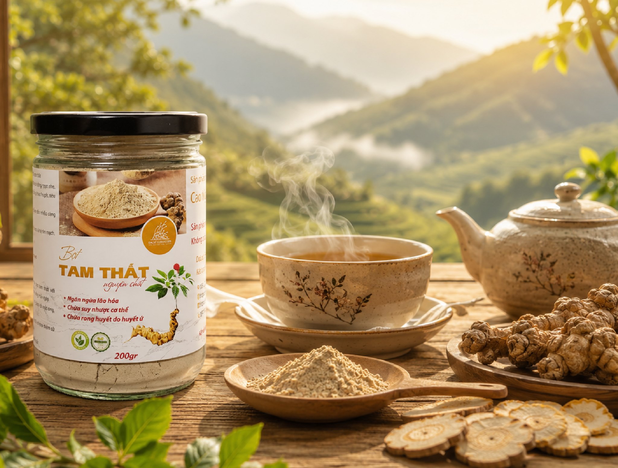 🌿 BỘT TAM THẤT - TINH HOA TỪ THẢO MỘC QUÝ 🌿