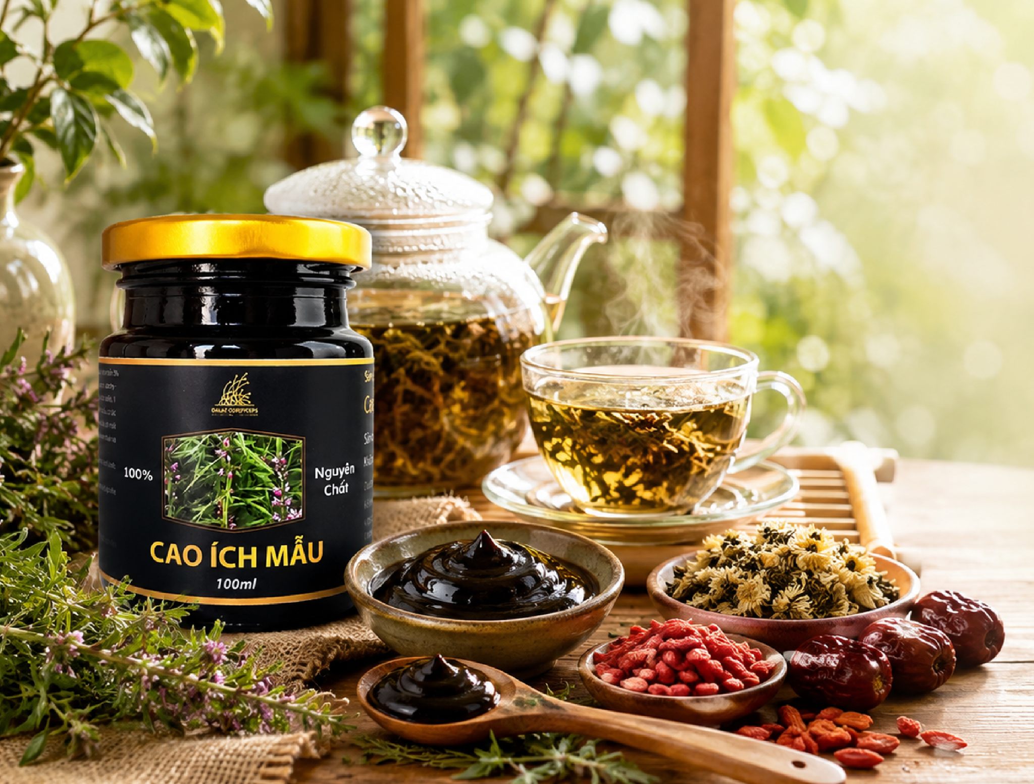 🌿 **CAO ÍCH MẪU - MỘT LY NƯỚC ẤM, MỘT CHÚT THỜI GIAN DÀNH CHO BẢN THÂN**