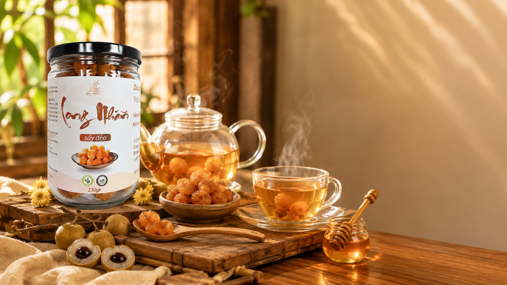🍯 **LONG NHÃN SẤY DẺO, VỊ NGỌT TỰ NHIÊN CHO NHỮNG KHOẢNH KHẮC THƯ THẢ**