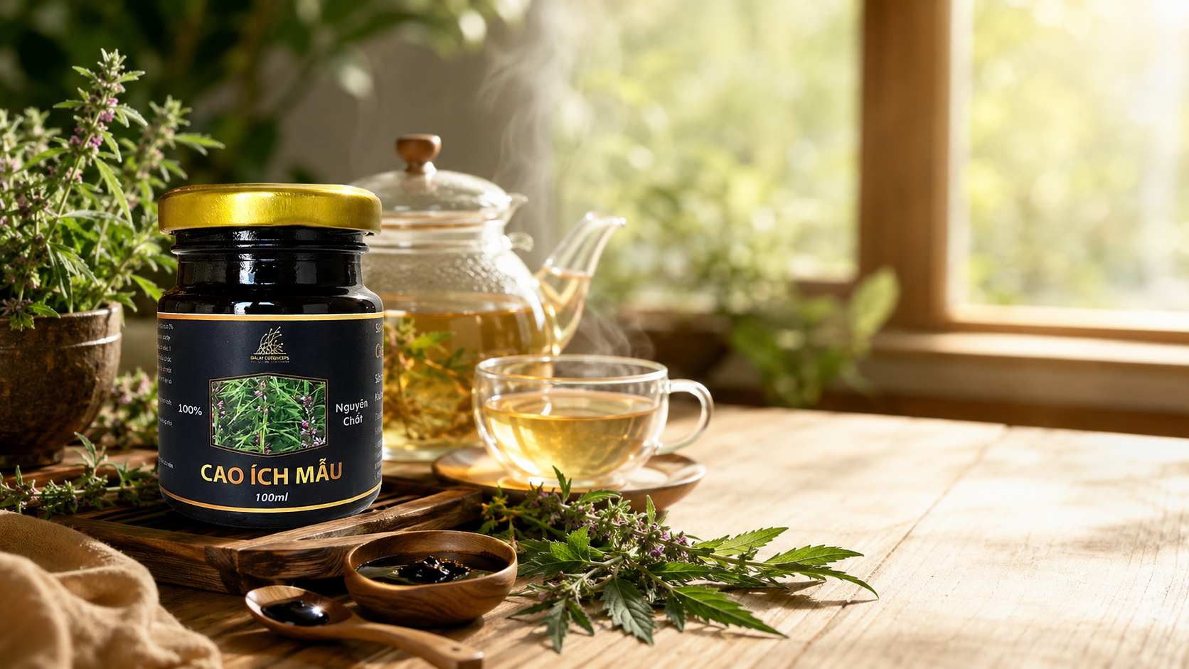 🌿 CAO ÍCH MẪU - MỘT CHÚT THỜI GIAN CHẬM LẠI ĐỂ YÊU THƯƠNG BẢN THÂN