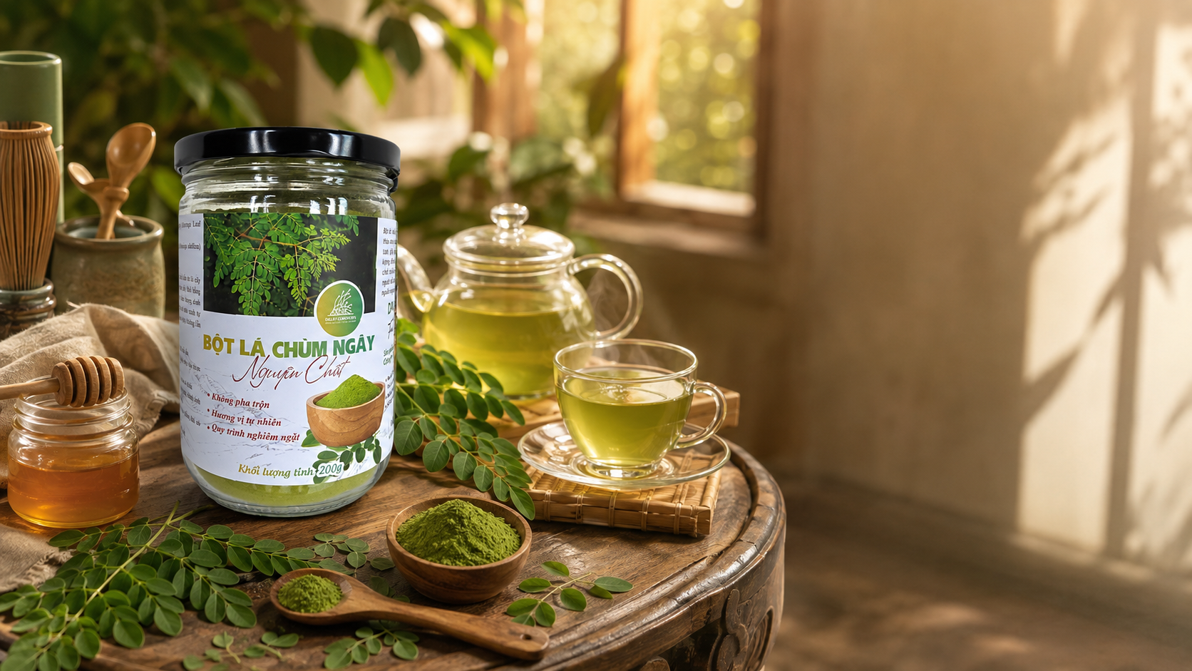 🌿 BỘT CHÙM NGÂY, THÊM MỘT CHÚT XANH CHO NHỮNG NGÀY BẬN RỘN