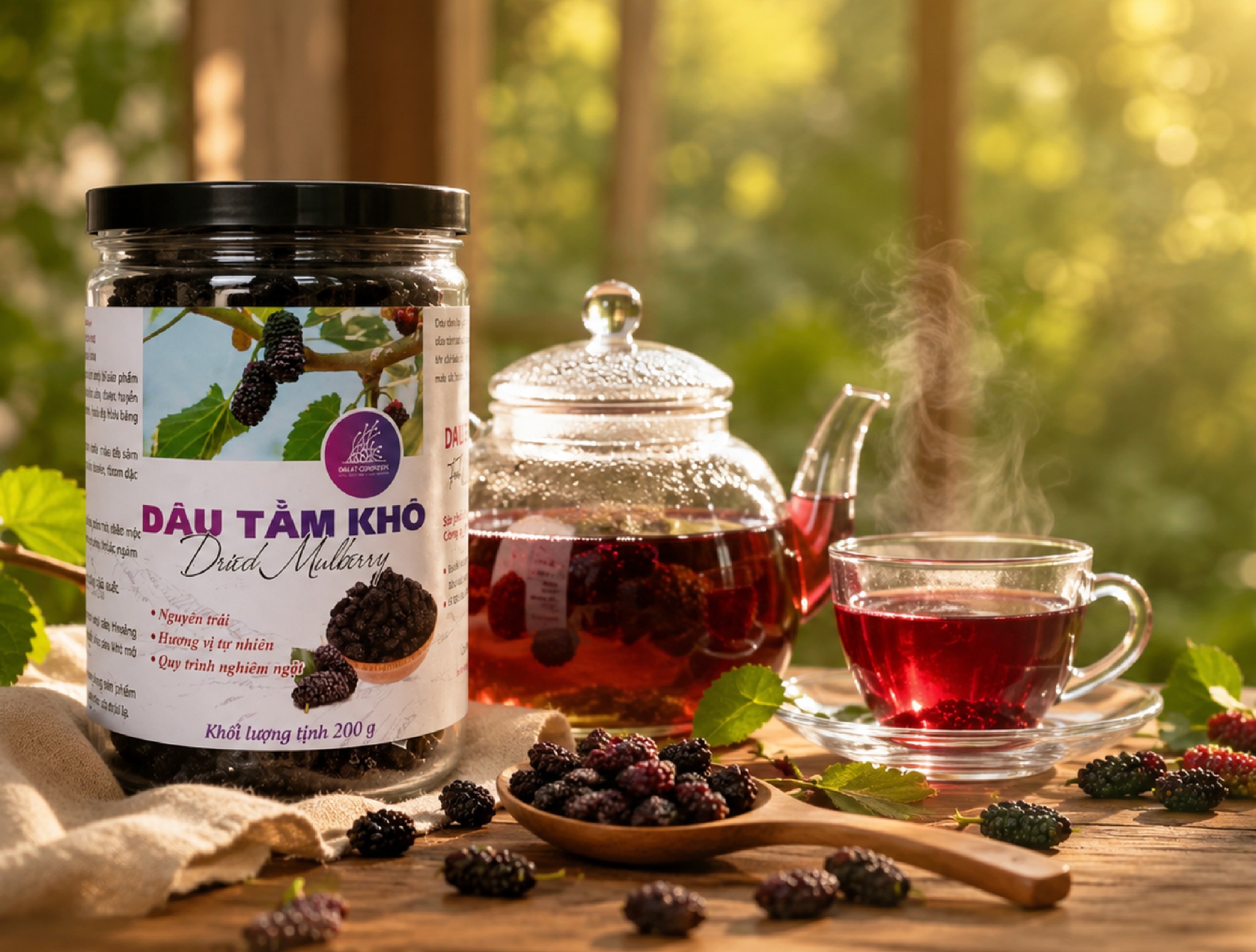 🍇 ĐÔI KHI... MỘT TÁCH TRÀ DÂU TẰM CŨNG ĐỦ ĐỂ NGÀY DÀI DỊU LẠI 🍵