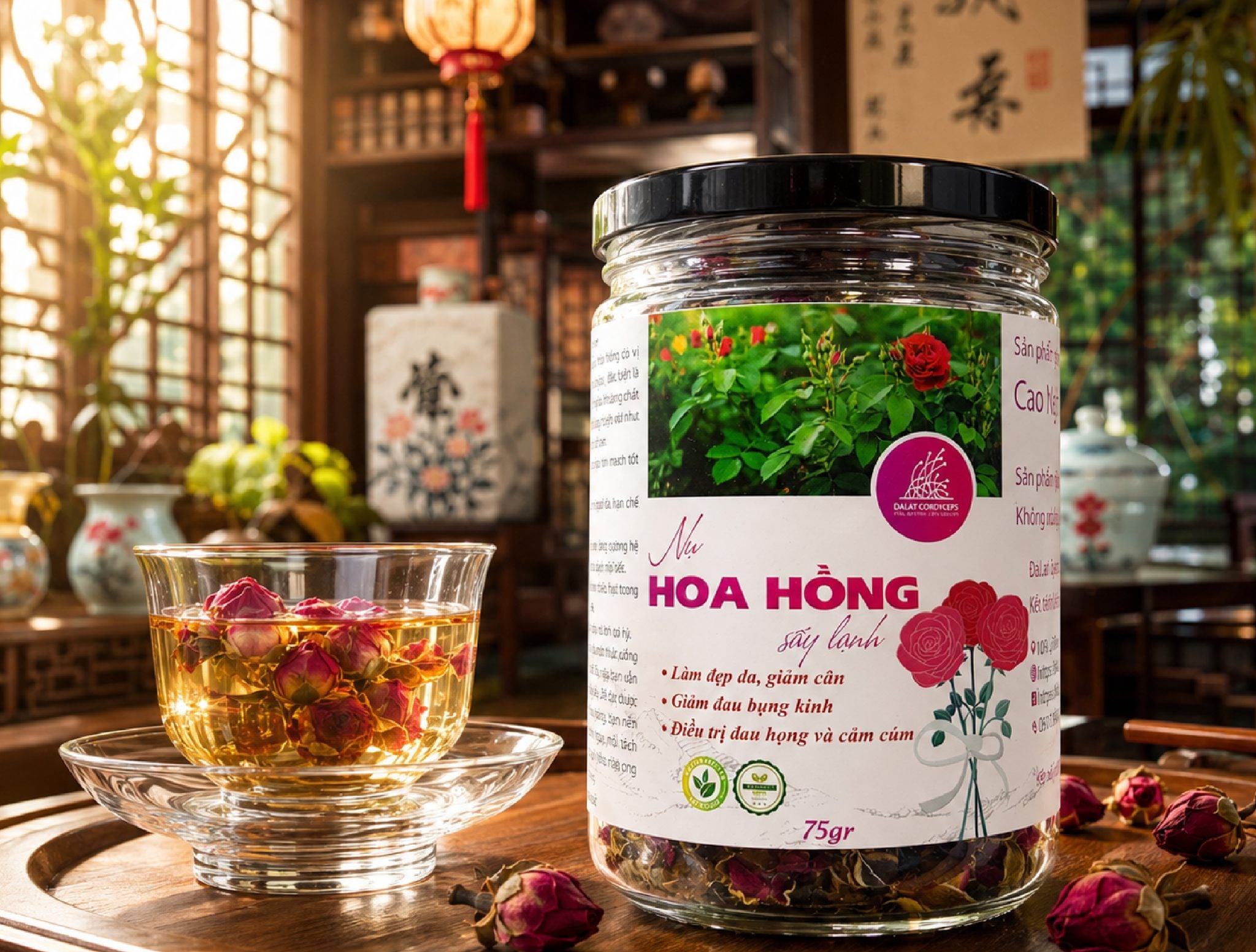 🌹 TRÀ THẢO MỘC NỤ HOA HỒNG