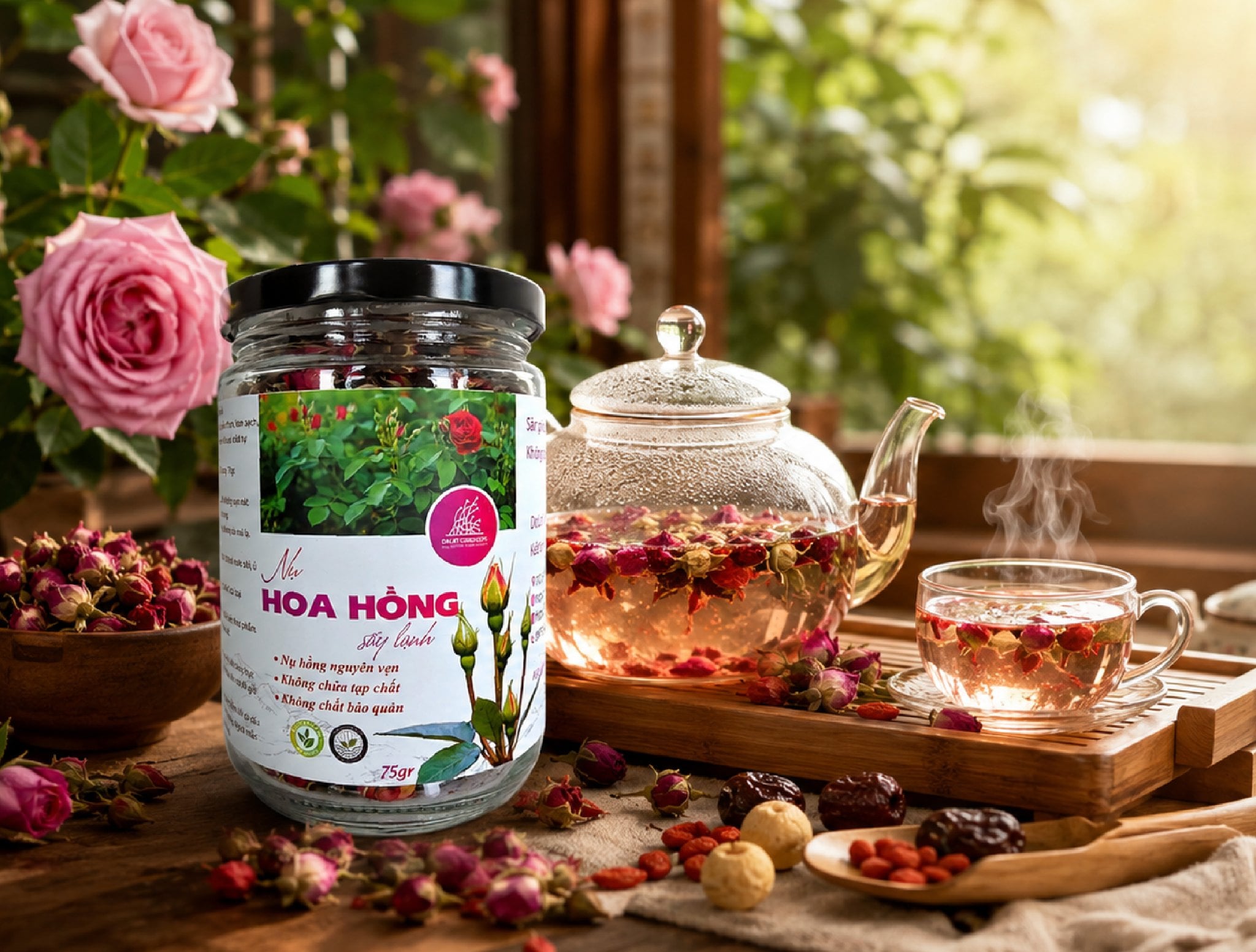 🌹 **NỤ HOA HỒNG - HƯƠNG THƠM NHẸ NHÀNG CHO NHỮNG KHOẢNH KHẮC THƯ GIÃN**