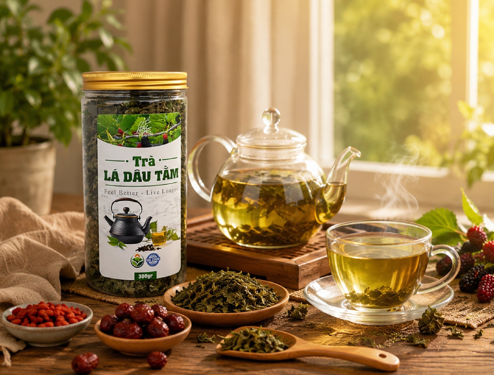 🌿 **TRÀ LÁ DÂU TẰM - THANH MÁT TỪ THIÊN NHIÊN, NHẸ NHÀNG CHO MỖI NGÀY**