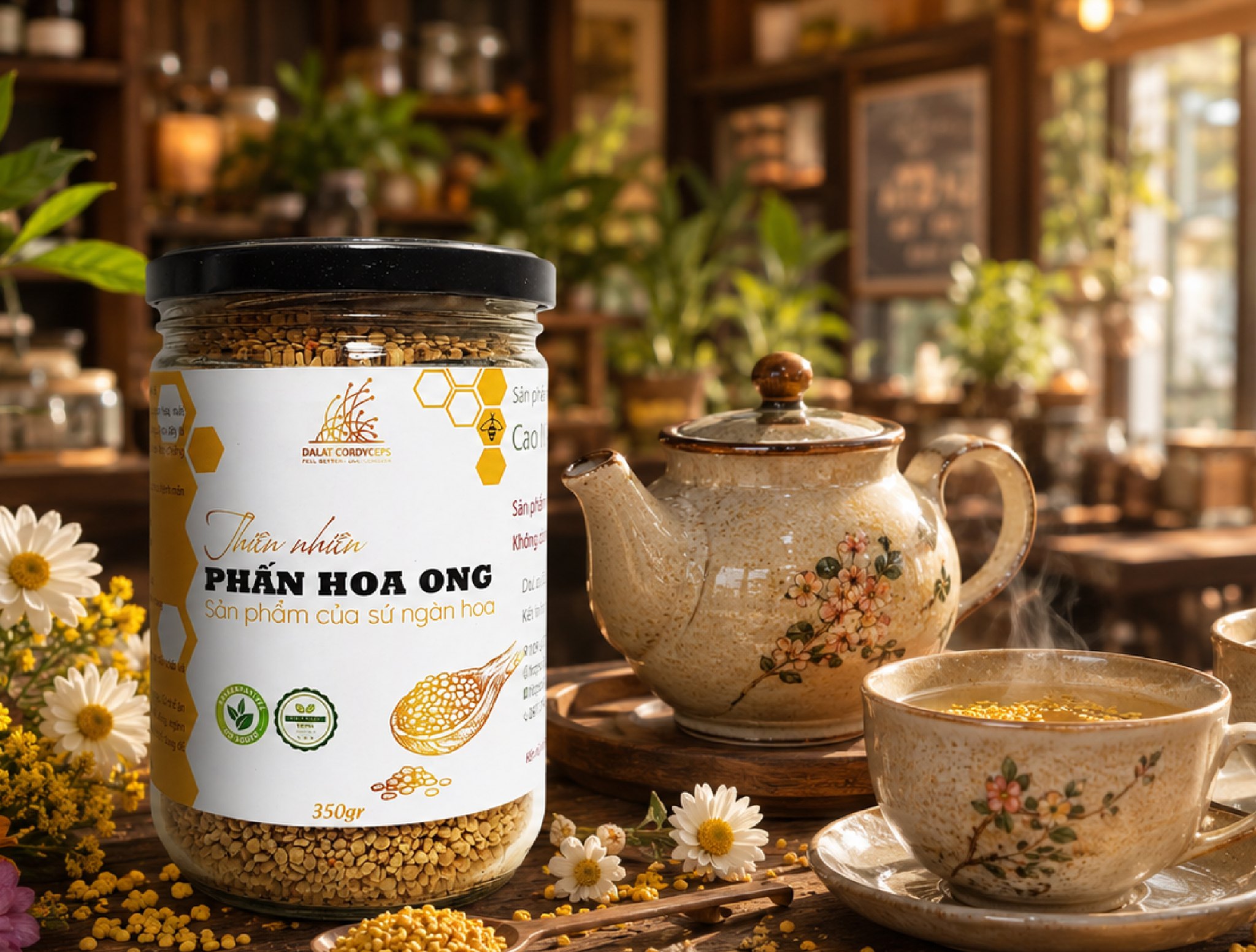 🌼 Phấn hoa ong : Món quà của sự kiên nhẫn