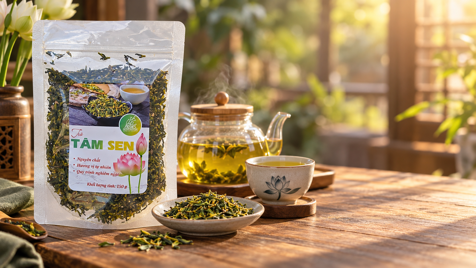 🌿 **TRÀ TÂM SEN | MỘT KHOẢNG LẶNG NHẸ NHÀNG GIỮA NGÀY BẬN RỘN** 🌿