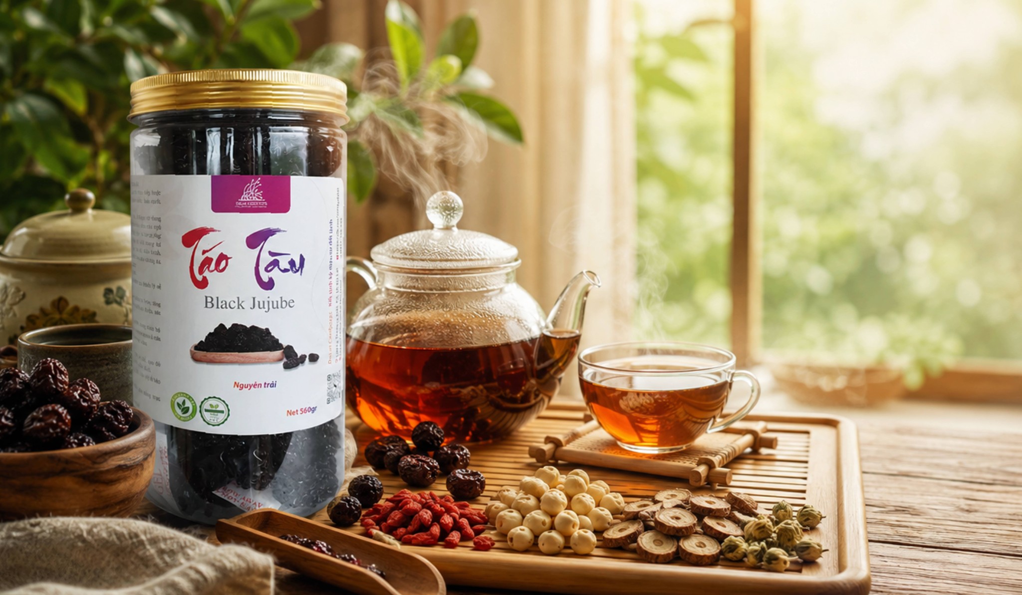 🌿 **TÁO TÀU ĐEN - VỊ NGỌT THANH CHO NHỮNG KHOẢNH KHẮC BÌNH YÊN**